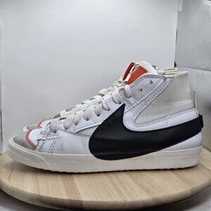 Nike Blazer Mid 77 Jumbo White Black Size 13 Mens Sneakers 2021 DD3111-100